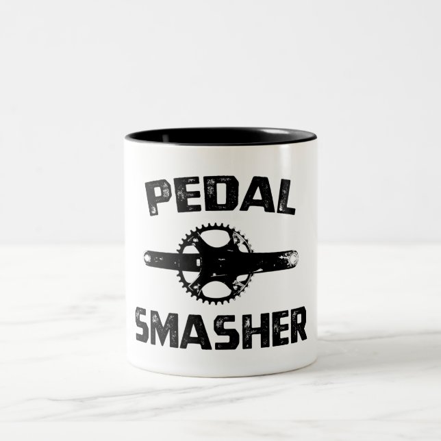 Caneca De Café Em Dois Tons Pedal Smasher (Centro)