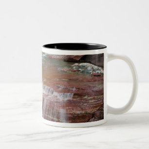 Caneca De Café Em Dois Tons Pedra vermelha em Baring Creek na Glacier National