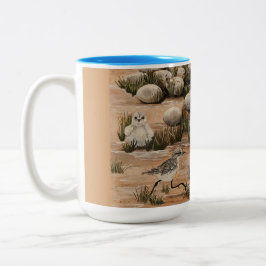 Caneca De Café Em Dois Tons Peeps Coffee Mug