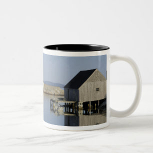 Caneca De Café Em Dois Tons Peggy's Cove, Nova Escócia, Canadá