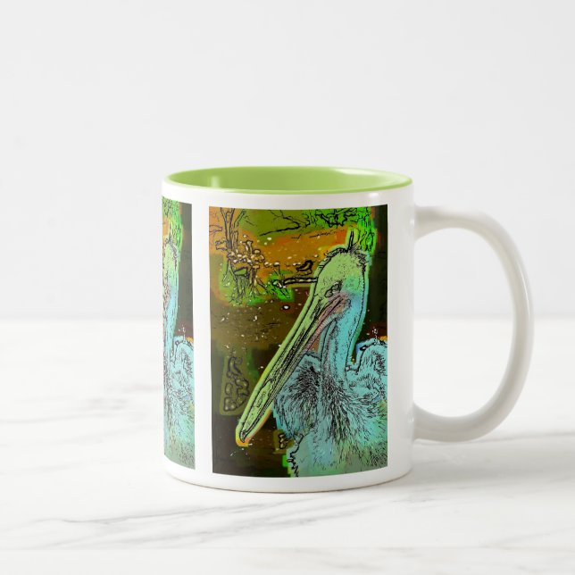 CANECA DE CAFÉ EM DOIS TONS PELICAN (Direita)