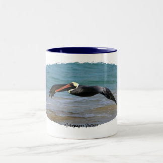Caneca De Café Em Dois Tons Pelicano de Galápagos