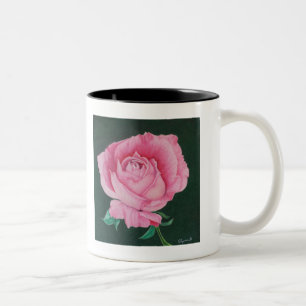 Caneca De Café Em Dois Tons Película Rosa