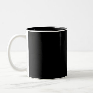 Caneca De Café Em Dois Tons Pensando Em Você, Bonecas Vodu Bonitas E Assustado
