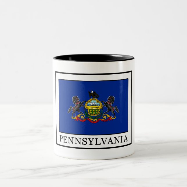 Caneca De Café Em Dois Tons Pensilvânia (Centro)