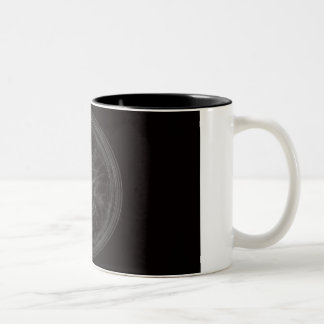 Caneca De Café Em Dois Tons Pentagram