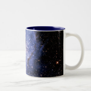 Caneca De Café Em Dois Tons Pequena Nuvem Magelânica