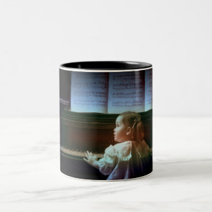 Caneca De Café Em Dois Tons Pequeno Artista - Mug-