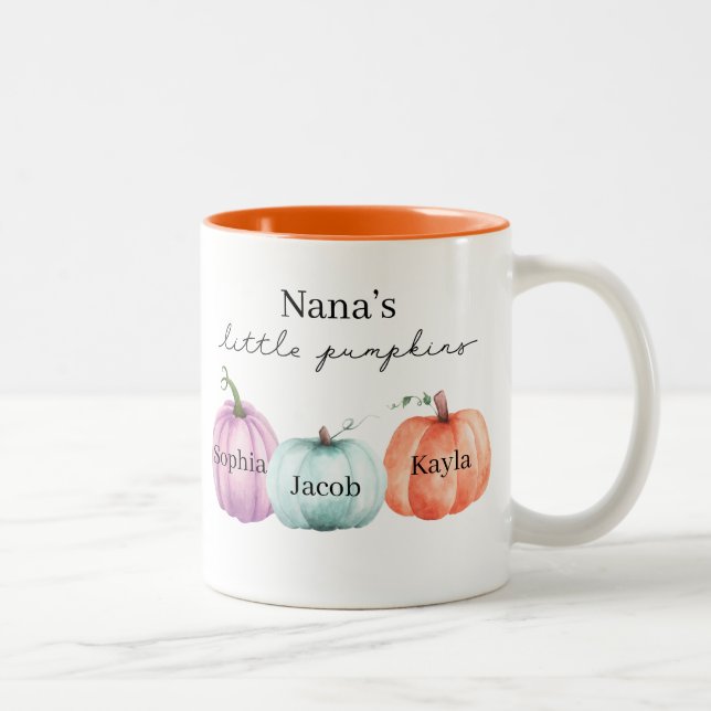 Caneca De Café Em Dois Tons Pequenos Bombeiros de Nana (Direita)