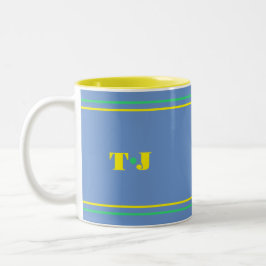 Caneca De Café Em Dois Tons Periwinkle Personalizado