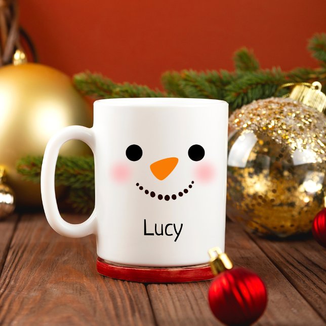 Caneca De Café Em Dois Tons Pernalas personalizadas, Mug de Natal personalizad (Criador carregado)