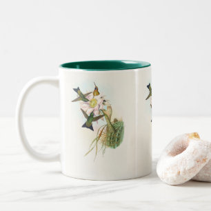 Caneca De Café Em Dois Tons Pernas de Puff Brilhantes por John Gould