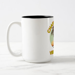 Caneca De Café Em Dois Tons Perseguir Belas Víblias Apenas - Retrair Uma Canec