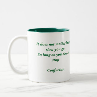 Caneca De Café Em Dois Tons Perserverso