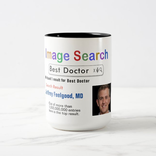 Caneca De Café Em Dois Tons Personalidade Engraçada, Melhor Procurador Médico, (Centro)