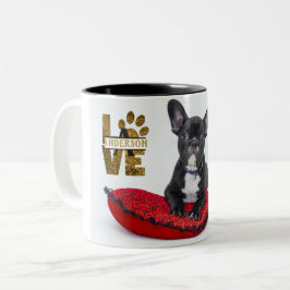 Caneca De Café Em Dois Tons Personalização de Oferta de Foto do Memorial do Pe