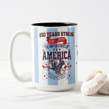 Personalizado Patriótico Americano Aniversário de 