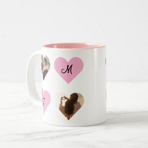 Caneca De Café Em Dois Tons Personalizar Mug de Amor - Guarda-Casal