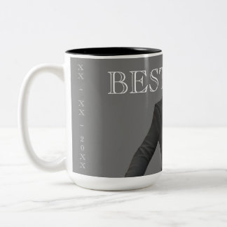 Caneca De Café Em Dois Tons Personalizar Presente de Casamento
