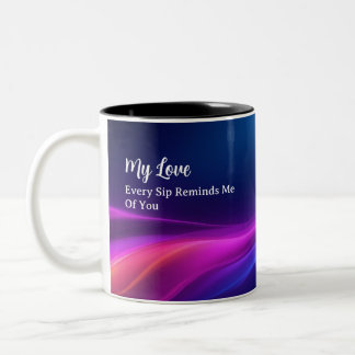 Caneca De Café Em Dois Tons Personalized Romantic Mug Gift | Custom Photo