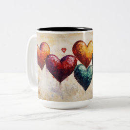 Caneca De Café Em Dois Tons Personalized Valentine Coffee Mug, Custom Valentin