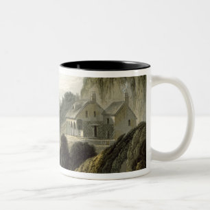 Caneca De Café Em Dois Tons Perto de Kingswear, no dardo, Devon, do volume VI