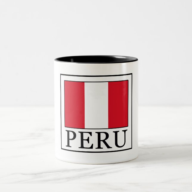 Caneca De Café Em Dois Tons Peru (Centro)