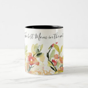 CANECA DE CAFÉ EM DOIS TONS PESSOAS SUBTÍCOLAS A ÁGUA E A MELHOR MÃE FLORAL