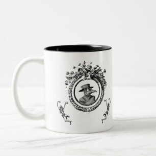 Caneca De Café Em Dois Tons Peste