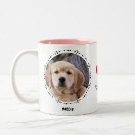Caneca De Café Em Dois Tons Pet Loss Dog Memorial Keepsasasasaame 2 Fotografia