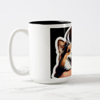 Caneca De Café Em Dois Tons Pet love