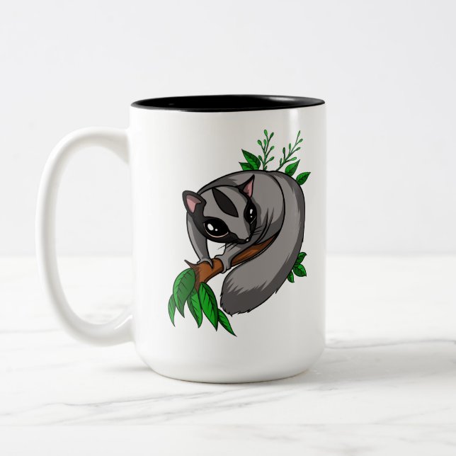Caneca De Café Em Dois Tons Pet Pet De Açúcar Cinto (Esquerda)