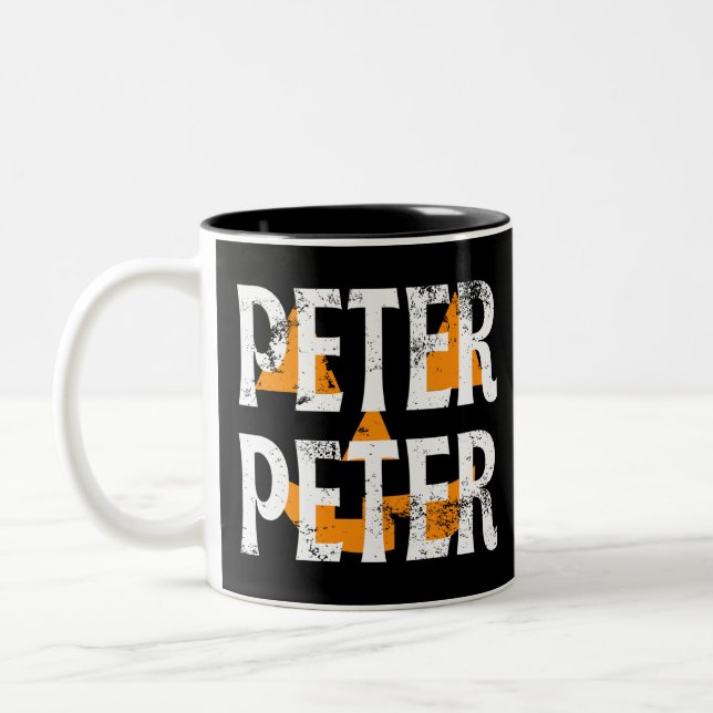 Caneca De Café Em Dois Tons Peter Peter Fall Season Pumpkin (Esquerda)