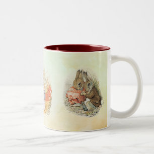 Caneca De Café Em Dois Tons Peter Rabbit mistura café com dois tons