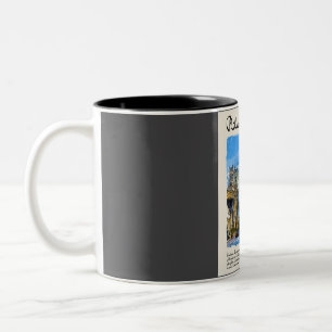 Caneca De Café Em Dois Tons Philadelphia Vintage Viagem