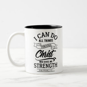 CANECA DE CAFÉ EM DOIS TONS PHILIPPIANS 4 13