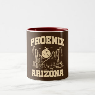 Caneca De Café Em Dois Tons Phoenix, Arizona