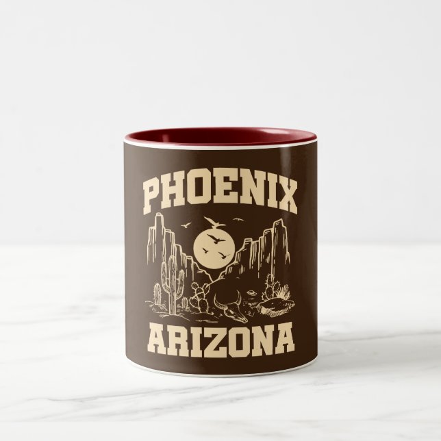 Caneca De Café Em Dois Tons Phoenix, Arizona (Centro)