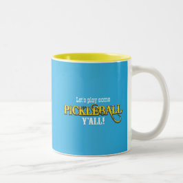 Caneca De Café Em Dois Tons Pickleball Vocês