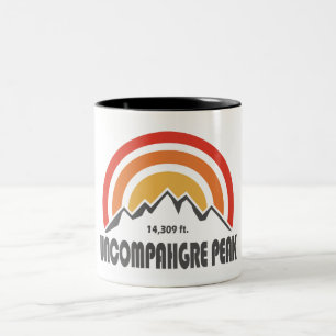 Caneca De Café Em Dois Tons Pico de Descompactação