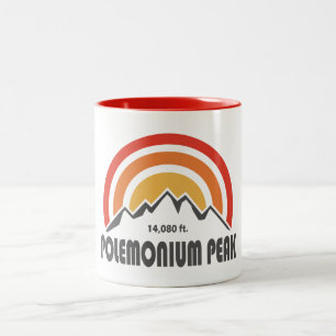 Caneca De Café Em Dois Tons Pico Polemonium Califórnia