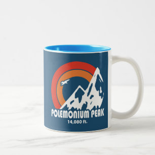 Caneca De Café Em Dois Tons Pico Polemonium Califórnia Águia do Sol