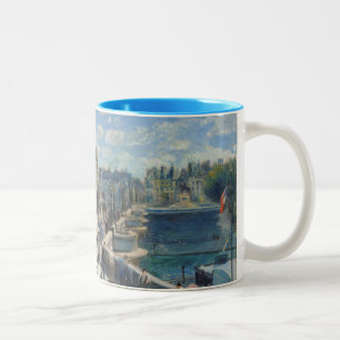Caneca De Café Em Dois Tons Pierre um Renoir   Pont Neuf, Paris