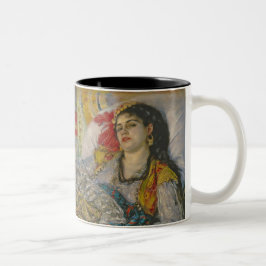 Caneca De Café Em Dois Tons Pierre uma Olympia de Renoir |