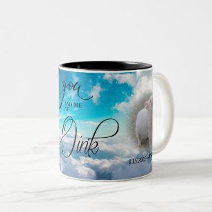 Caneca De Café Em Dois Tons Pig PHOTO Memorial Sky Simpatia que me teve em Oin