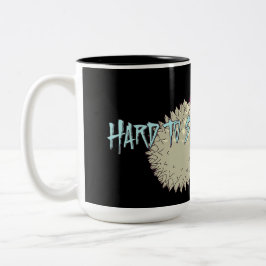 Caneca De Café Em Dois Tons Pílula Difícil de Engolir
