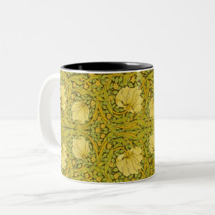 Caneca De Café Em Dois Tons Pimpernel William Morris Pattern Vintage Floral