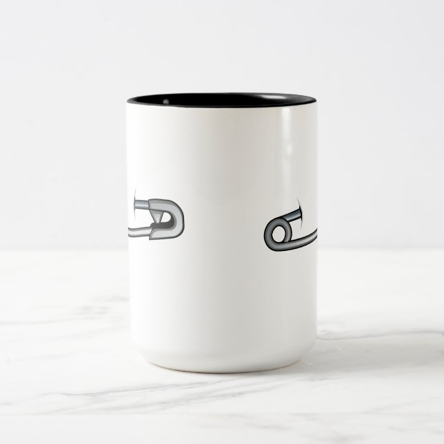 Caneca De Café Em Dois Tons Pin de segurança - Copos+ (Centro)