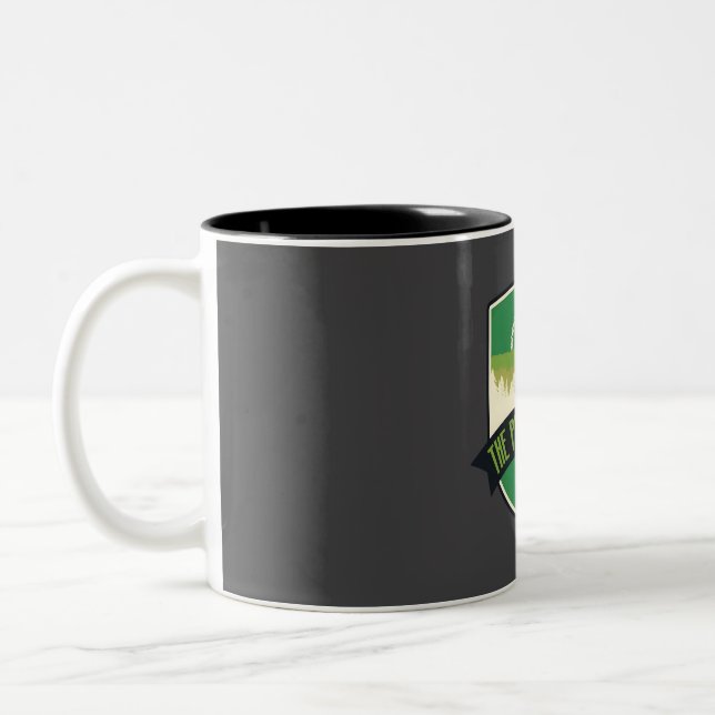 Caneca De Café Em Dois Tons Pine Hill Trail - Massachusetts (Esquerda)
