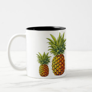 Caneca De Café Em Dois Tons Pineapple Paradise Mug Tropical